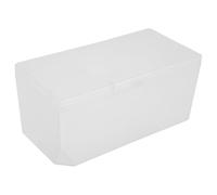 ROMISBABA Estuche para de Buceo y Gafas de Natación 18 X 8,4 CM, Caja Rígida Transparente Resistente al Polvo y Humedad, Organizador Portátil para Snorkel, Piscina y Playa