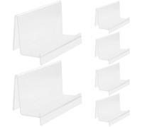 ROMISBABA Expositor Transparente para Billetera y Teléfono Móvil de Plástico PP, 6 Piezas Estructura Elegante y Resistente para Decoración del Hogar y Exhibición