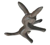 ROMISBABA Figurita de Hierro Forjado con Diseño Creativo Decoración Artística para Salón Oficina y Dormitorio Adorno Ecológico con Espíritu Indomable