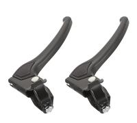 ROMISBABA Frenos de Silla de Ruedas de Montaña Agarre Flexible, Palancas de Freno Aplicables de Plástico y Metal para Usuarios Manos Débiles, Paquete de 2 Piezas