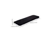 ROMISBABA Funda para Teclado Portátil de Neopreno Resistente con Cremallera Bolsa Protectora para Teclado Inalámbrico Funda Acolchada para Oficina y Viajes