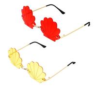 ROMISBABA Gafas de Sol Divertidas con Diseño de Colorida para Fiesta Material Pc Resistente y Cómodo para Mujeres Reuniones Sociales