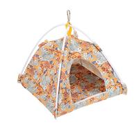 ROMISBABA Hamaca para Loros Colgante de Lona, Nido para Pájaros Pequeño Tamaño M, Color sin Nombre, para Interior y Exterior, Adecuado para Periquitos y Aves Pequeñas como Cama y Escondite