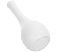 ROMISBABA Jarrón de cerámica nórdico pequeño en Color Blanco Natural, florero para Flores secas y centros de Mesa, Maceta Decorativa Ideal para decoración de hogar y Escritorio