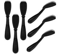 ROMISBABA Juego de 6 Pinceles para Teñir el Cabello de Peluquería, Fácil de Sujetar Manchas, Material Pp Peines para Uso en Casa y Tintes DIY