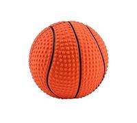 ROMISBABA Juguete de Látex para Perros con Resistente para Morder Diseño de Balón de Baloncesto Grande para Mascotas Que Necesitan Masticar y Aliviar Estrés