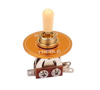 ROMISBABA Kit de Anillo de Arandela de Interruptor de Palanca Vías para Guitarra Eléctrica Accesorio Aluminio Fácil Instalación Compatible con Gibson y Modelos Similares Mejora Rendimiento