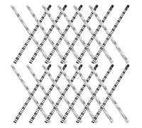 ROMISBABA Lápices de Madera Hexagonales 20 Piezas Diseño de Notas Musicales y Teclas de Piano, Útiles Escolares para Primer Grado, Lápices Kawaii para Escribir, Dibujar y Manualidades