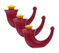 ROMISBABA Limpiador de Nariz 3 Botellas de Plástico para Lavado Nasal Práctico y Boquilla Flexible, Adecuado para Uso Diario Aire Libre en Jóvenes