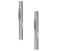 ROMISBABA Linterna Médica Recargable USB de Metal Tipo Bolígrafo LED y Amarilla, Mini Portátil 2 Unidades para Diagnóstico Médico y Exploración Oftalmológica