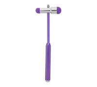 ROMISBABA Martillo de Diagnóstico Médico de Doble Cabezal Morado para Exámenes Neurológicos Clínicos Herramienta Manual Multiusos para Reflejos de Rodilla y Pruebas de Diagnóstico Precisas
