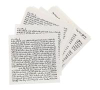 ROMISBABA Mezuzah Pergamino Kosher para Puerta con Bendición Bíblica Hebrea Decoración Judía para Hogar Sagrado para Rack de Mezuzá