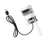 ROMISBABA Mini Filtro De USB Silencioso Caja De Filtración Transparente Aumento De y De Agua para Peceras y