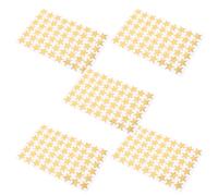 ROMISBABA Mini Pegatinas de Estrellas Recompensa, 5 Hojas Holográficas, para Gestión del Aula y Cuadro de Comportamiento Escolar, Fomenta Hábitos de Estudio y Motivación Educativa