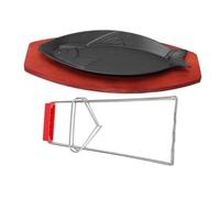 ROMISBABA Molde Para Hornear Forma De Pez Bandeja Para Servir Teppanyaki Placa Antiadherente Para Parrilla Para Parrilla De Pescado Barbacoa Uso Bandeja Para Horno