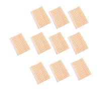 ROMISBABA Papel para Freidora Antigrasa Desechable de 50 Hojas Naranja, Resistente al Aceite, Adecuado para Repostería y Bandejas en Cafeterías