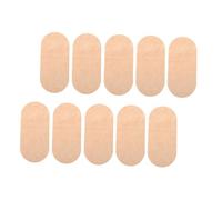 ROMISBABA Parche Corporal de Moxibustión 25 Unidades, Parche Médico Autocalentable, Tamaño Pequeño Color Piel, Parches Térmicos para Alivio Muscular Cervical y Lumbar, Uso Terapéutico