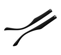 ROMISBABA Patas de Repuesto para Gafas Tr90 Doble Diente 9.5 Mm Ancho, Patillas de Anteojos Mate, Accesorios de Reparación Compatibles para Gafas de Sol y Monturas Rotas, Reemplazo