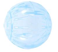 ROMISBABA Pelota de Ejercicio para Hámster y Erizo, Bola de Plástico Dura Transparente de 10 CM, Juguete para Mascotas Pequeñas en Jaula para Correr y Entretenimiento