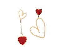 ROMISBABA Pendientes de Asimétricos para Mujer Joyas Pendientes Colgantes de San Valentín Aretes de Fiesta Diseño Elegante