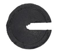 ROMISBABA Pesa de Hierro de 1 Kg para Tracción Ortopédica Gancho, Contrapeso Metálico Ranurado para Equipos Médicos Profesionales, Calibración Precisa y Compatibilidad Industrial en Terapia