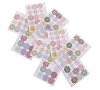 ROMISBABA Pestañas de Índice Biblia Laminadas Bohemias, 10 Hojas Escribibles Autoadhesivas sin Residuos, Accesorios Bíblicos para Estudio y Organización de Libros en Iglesias y Bibliotecas