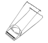 ROMISBABA Pinza para Platos Calientes de Acero Inoxidable Antideslizante y Antiquemaduras con Diseño Ergonómico para Agarre Seguro de Platos y Tazones Grandes Cocina Doméstica y Profesional