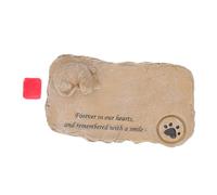 ROMISBABA Placa Conmemorativa para Mascotas Al Aire Lápida De Gato Diseño Adorable De Gatito Decoración De Jardín para Recordar Tu Querido Compañero