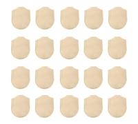 ROMISBABA Placas de Armadura Medieval de Metal Hierro Dorado, 20 Piezas para Fabricación de Armaduras Históricas y Cosplay de Caballero, Material Resistente para Recreación y