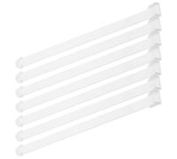 ROMISBABA Placas de Conexión para Persianas Verticales 100mm, Piezas de Repuesto para Cortinas, Conector de Rodillos para Rieles, Accesorio Práctico y Ligero para Reparación, 50 Unidades