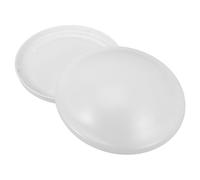 ROMISBABA Plafón LED de Techo Redondo con Diseño Moderno Cubierta Interior para Lámpara Accesorio Resistente y Fácil de Limpiar para Baño y Dormitorio