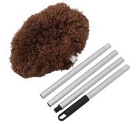 ROMISBABA Plumero Extensible de Aleación de Aluminio y Fibra Pp para Coche y Techo, Fácil de Usar, Adecuado para Limpieza en Oficina y Zonas Difíciles de Alcanzar