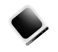 ROMISBABA Posavasos Calentador de Tazas USB con Apagado Automático Control de Temperatura 55°C Base de Vidrio y ABS Tamaño Compacto para Oficina Hogar y Viaje Calentador de Café y Té