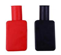 ROMISBABA Protector de Terminal de Batería de Goma Rojo y Negro, Tapa Antideslizante y Resistente al Fuego para Terminales de Coche, 3 Pares para Electrodomésticos y Motocicletas