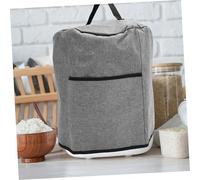 ROMISBABA Protector para Freidora de Aire y Olla Eléctrica Antipolvo Gris para Cocina Funda Decorativa y Práctica para Limpio y Ordenado el Electrodoméstico Compatible con Cecotec y Otros