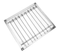 ROMISBABA Puerta Diseño Estable y Conveniente de Acero Inoxidable Marco Resistente para Aves para Criar Aves en Palomares o Jaulas