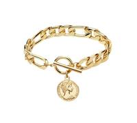 ROMISBABA Pulsera De Aleación Colgante De Cabeza, Brazalete De Joyería De Muñeca Elegante, Unisex, Para Uso Diario y Obsequio, Tamaño Ajustable