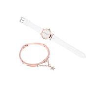 ROMISBABA Pulsera De Reloj De Cuarzo para Mujer Conjunto De Reloj y Brazalete Elegante para Uso Diario y Ocasiones Especiales