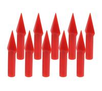 ROMISBABA Puntas de Flecha de Silicona Suave para Tiro, 10 Unidades, Punta Blanda Segura para Práctica y Juegos al Aire Libre, Compatibles para Flechas de Repuesto, 8x2.3x1.7 Cm