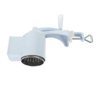 ROMISBABA Rallador de Queso Manual Multifuncional de Metal Manivela, Rallador de Nueces y Verduras, Desmontable, Ajustable para Cocina Doméstica, Herramienta Esencial para Cocinar