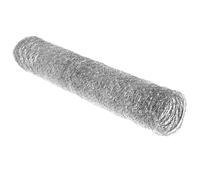 ROMISBABA Red de Alambre Hexagonal, Malla de Alambre Multiusos de Hierro, Plata, para Gatos y Perros, se Corta y Da Forma, Uso Agrícola y Marco de Guirnalda Navideña