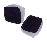ROMISBABA Reposapiés Inflable de PVC 2piezas para Viaje Cojín Reposapiés Almohada para Descanso de Pies de para Aviones y Automóviles