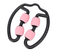 ROMISBABA Rodillo Masaje Muscular Multiusos para Relajación y Fitness de Tensión y Circulación Material Cómodo para Uso Diario Yoga y Entrenamiento Rosa