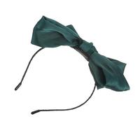 ROMISBABA Satin Bow Headband With Double Layer Bowknot Soft Vintage Hair Hoop For Women And Elegant Turban Style Hair Accessory In