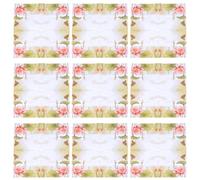 ROMISBABA Servilletas Desechables Estampado de Flores, 20 Hojas Pequeñas para Mesa, Decoración para Fiestas y Banquetes, Suministros para Bodas y Hogar, Papel Decorativo para Restaurante