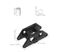 ROMISBABA Soporte Base de Aluminio para Impresora Tronxy Vzbot Kit de Estabilizador de Estructura Gantry Compatible con Riel Guía Reducción de Vibraciones y Ruido Instalación Rápida