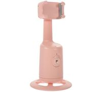 ROMISBABA Soporte para Teléfono Inteligente Reconocimiento Facial Seguimiento Automático 360° Batería de Litio de Larga Duración Compatible para Selfies y Transmisiones Color Rosa