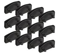 ROMISBABA Soportes de Plástico para Extremos de Listones de Cama 20 Piezas Accesorios para Repuesto de Armazón Tapas Centrales para Camas Metálicas Madera Uso en Muebles y Reparaciones