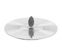 ROMISBABA Tapa Metálica para Vela Perfumada Grande 8,8 CM, Cubierta Decorativa Antigua en Color Plata, Protección contra Polvo y Quemado Uniforme para Tarros de Cera, Accesorio para Uso en