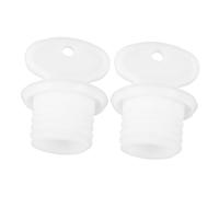 ROMISBABA Tapones para Bolsas de Agua Caliente 2 Unidades, Pequeños Tapones de Plástico Antifugas, Sellado Seguro, Portátiles y Compatibles Bolsas Térmicas para Terapia de Calor en Salud